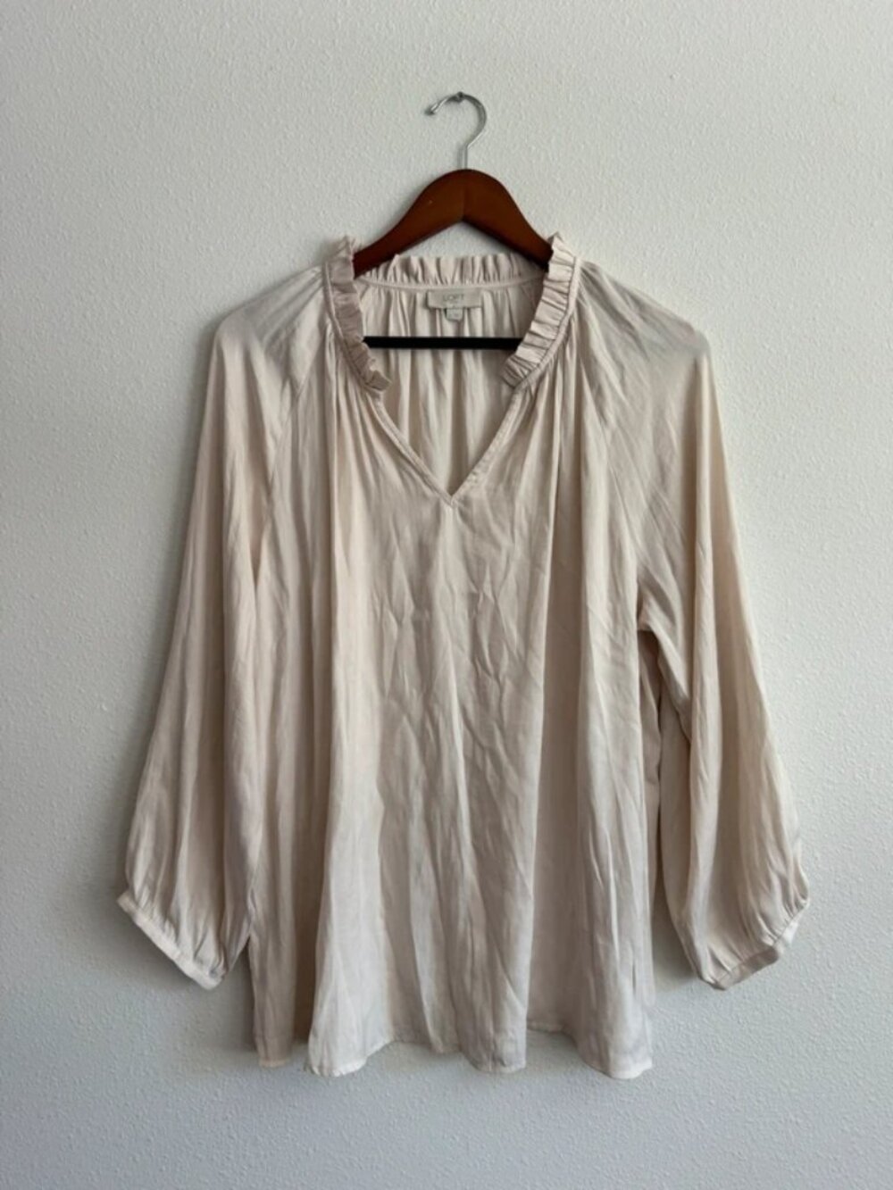 Cream Blouse